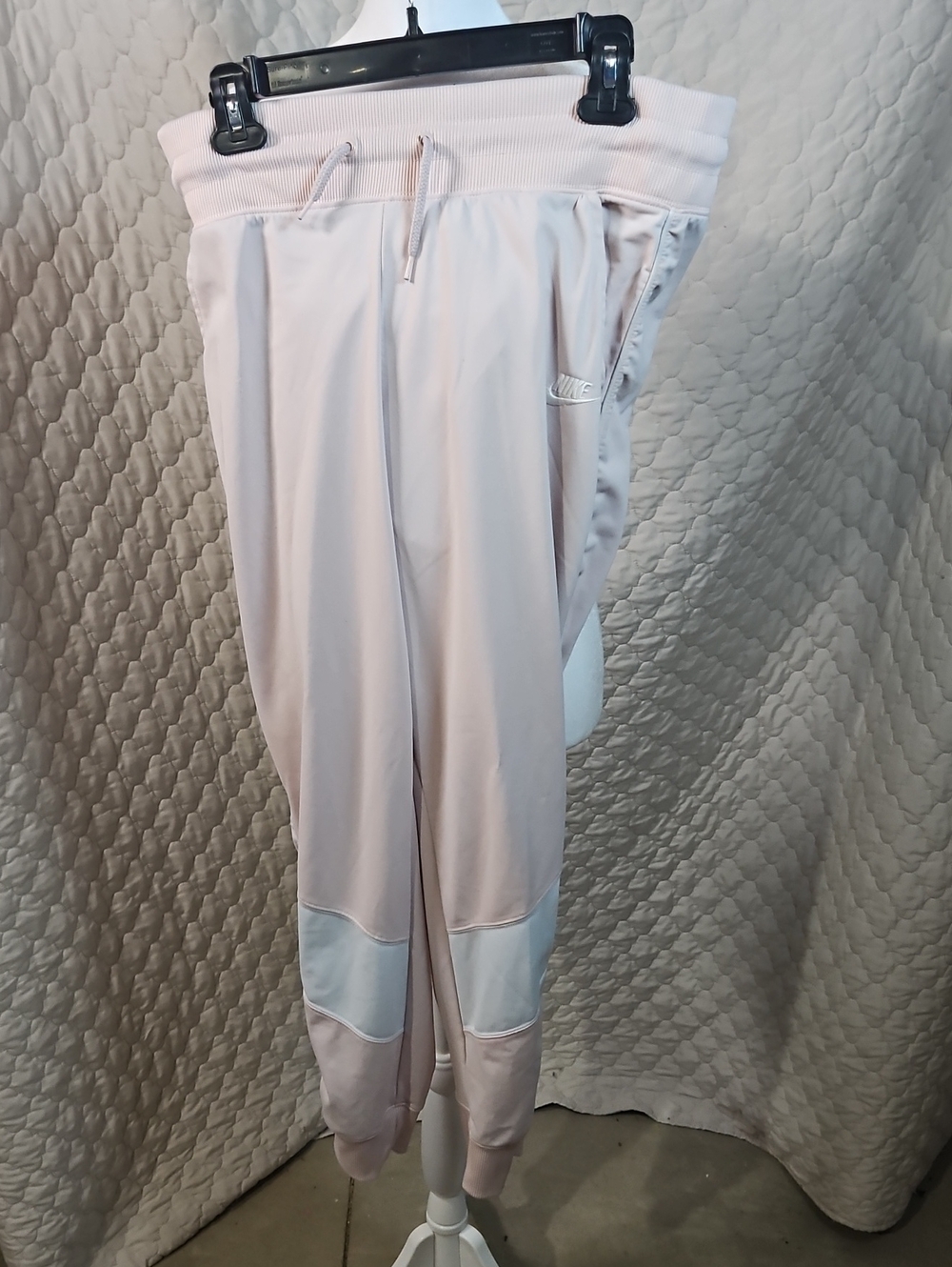Nike Pink And White Joggers
